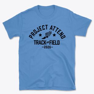 Project Attend Track and Field Basic T-Shirt