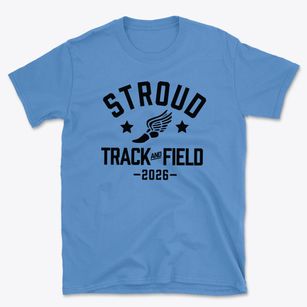 Stroud Middle School Track and Field Basic T-Shirt