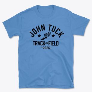 John Tuck Elementary School Track and Field Basic T-Shirt