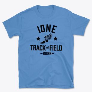 Ione School Track and Field Basic T-Shirt