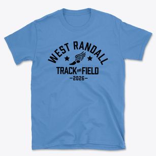 West Randall Elementary School Track and Field Basic T-Shirt