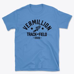 Vermillion Middle School Track and Field Basic T-Shirt