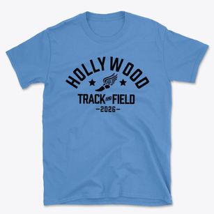 Hollywood Elementary School Track and Field Basic T-Shirt