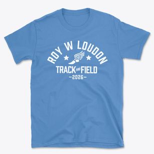 Roy W Loudon Elementary School Track and Field Basic T-Shirt