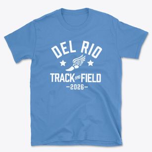Del Rio Middle School Track and Field Basic T-Shirt