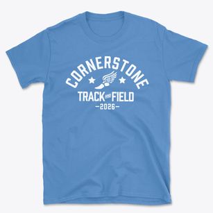 Cornerstone Christian Academy Track and Field Basic T-Shirt
