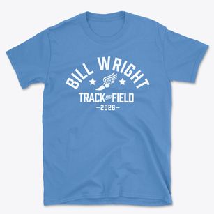 Bill Wright Elementary School Track and Field Basic T-Shirt