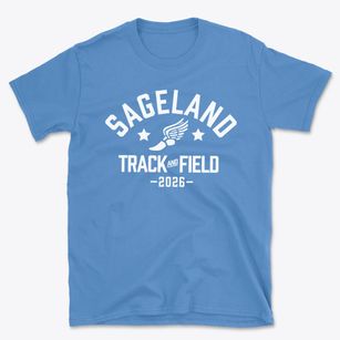 Sageland Elementary School Track and Field Basic T-Shirt