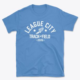 League City Elementary School Track and Field Basic T-Shirt