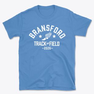 Bransford Elementary School Track and Field Basic T-Shirt
