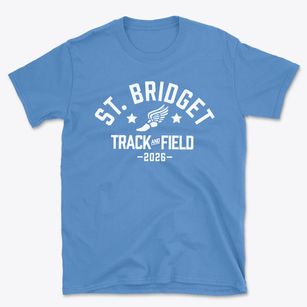 St Bridget Parish Track and Field Basic T-Shirt