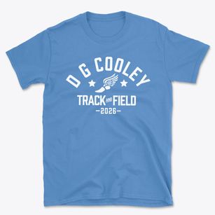 D G Cooley Elementary School Track and Field Basic T-Shirt