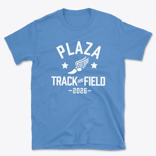 Plaza Elementary School Track and Field Basic T-Shirt
