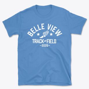 Belle View Elementary School Track and Field Basic T-Shirt