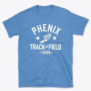 Phenix Elementary School Track and Field Basic T-Shirt