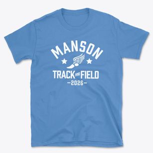 Manson Elementary School Track and Field Basic T-Shirt
