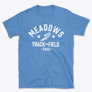 Meadows Elementary School Track and Field Basic T-Shirt