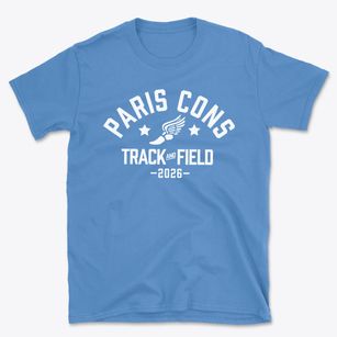 Paris Cons Elementary School Track and Field Basic T-Shirt