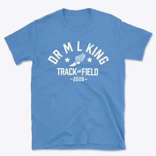 Dr M L King Junior Elementary School Track and Field Basic T-Shirt