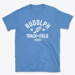 Rudolph Elementary School Track and Field Basic T-Shirt