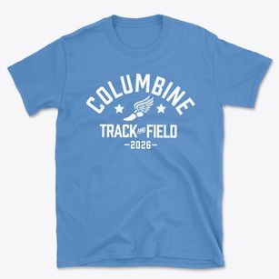 Columbine Elementary School Track and Field Basic T-Shirt