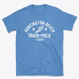 Huntington Beach High School Track and Field Basic T-Shirt