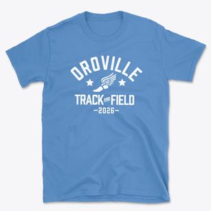 Oroville Christian School Track and Field Basic T-Shirt