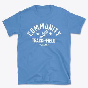 Community Learning Center Track and Field Basic T-Shirt