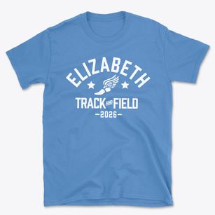 Elizabeth Shelton Elementary School Track and Field Basic T-Shirt
