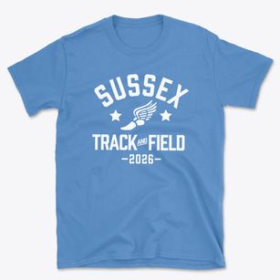 Sussex Academy Track and Field Basic T-Shirt