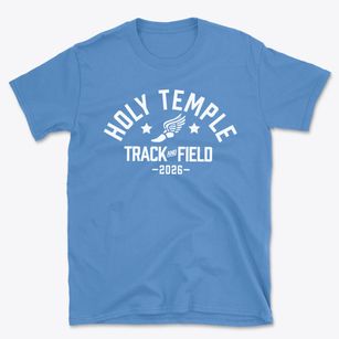 Holy Temple Christian Academy Track and Field Basic T-Shirt