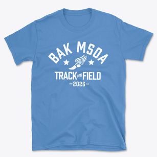 Bak Middle School Of The Arts Track and Field Basic T-Shirt