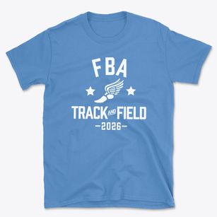 First Baptist Academy Track and Field Basic T-Shirt