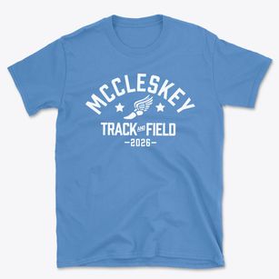 Mccleskey Middle School Track and Field Basic T-Shirt