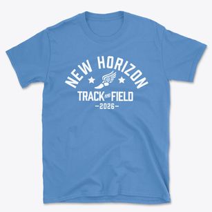New Horizon High School Track and Field Basic T-Shirt
