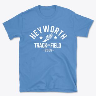 Heyworth Elementary School Track and Field Basic T-Shirt