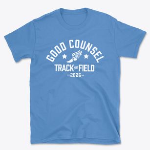 Good Counsel High School Track and Field Basic T-Shirt