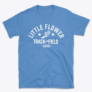 Little Flower Catholic School Track and Field Basic T-Shirt