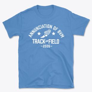 Annunciation Of Bvm School Track and Field Basic T-Shirt
