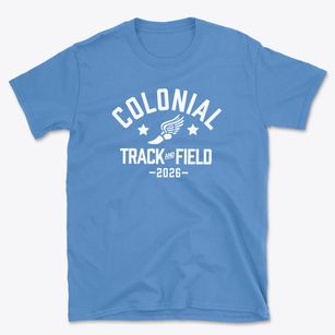 Colonial Christian School Track and Field Basic T-Shirt