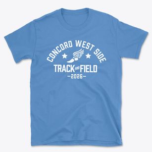 Concord West Side Elementary School Track and Field Basic T-Shirt