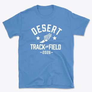 Desert Christian Elementary School Track and Field Basic T-Shirt