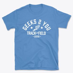 Geeks 2 You Tucson Track and Field Basic T-Shirt