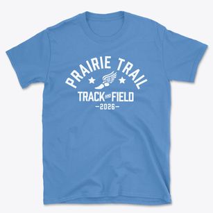 Prairie Trail Middle School Track and Field Basic T-Shirt