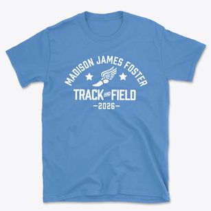 Madison James Foster Elementary School Track and Field Basic T-Shirt