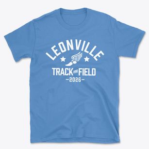 Leonville Elementary School Track and Field Basic T-Shirt