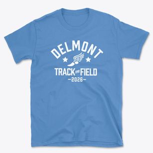 Delmont Elementary School Track and Field Basic T-Shirt