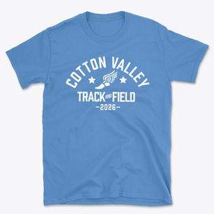 Cotton Valley High School Track and Field Basic T-Shirt