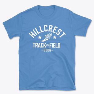 Hillcrest Elementary School Track and Field Basic T-Shirt
