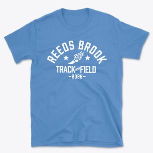 Reeds Brook Middle School Track and Field Basic T-Shirt